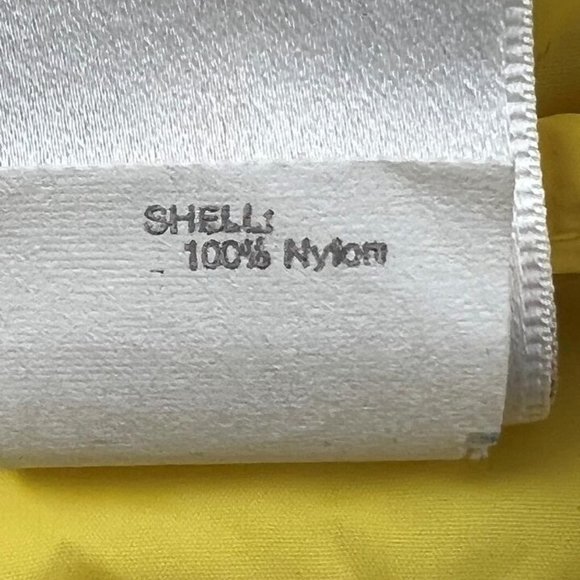 COLUMBIA SPORTSWEAR Half Zip Yellow Hooded Windbreaker Rain Coat Men's Medium - Picture 5 of 10